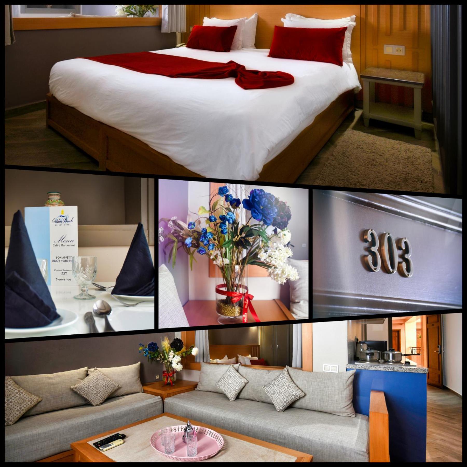 Golden Beach Appart'Hotel 아가디르 외부 사진
